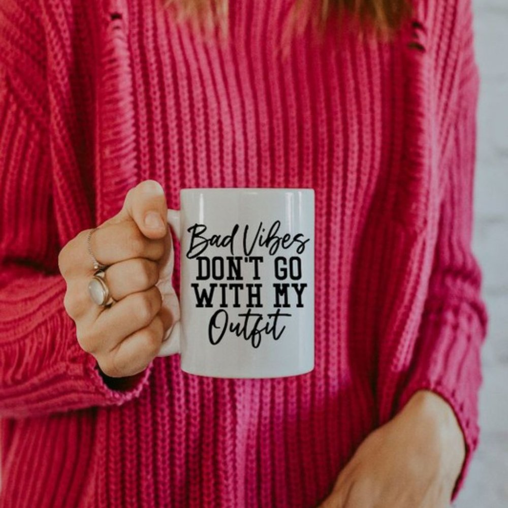Bad Vibes Mug - Picture 2 of 2